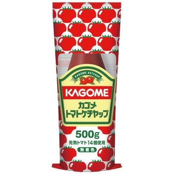 カゴメ トマトケチャップ チューブ入り 500g x10 カゴメ