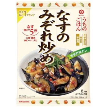 キッコーマン うちのごはん なすみぞれ炒め 135g x10 - キッコーマン