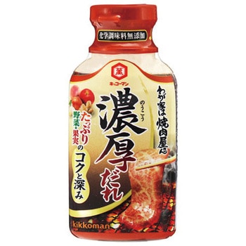 キッコーマン わが家は焼肉屋さん濃厚だれ 210g x12 キッコーマン