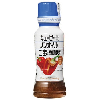 QP ノンオイル ごまと香味野菜 180ml x12 - キユーピー