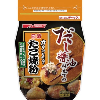 日清 だし醤油仕立ての たこ焼粉 400g X12 日清フーズ お好み焼き粉 たこ焼き粉 通販モノタロウ