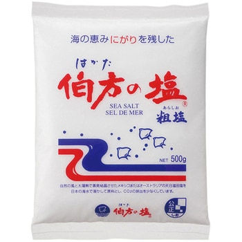 4902566003012 伯方の塩 500g x10 1箱(500g×10個) 伯方塩業 【通販モノタロウ】