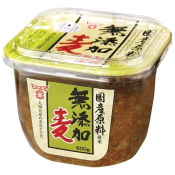 4902581020384 フンドーキン 国産原料 無添加 麦 500g x6 1箱