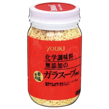 ユウキ 化学調味料無添加のガラスープ 130g X12 ユウキ食品 中華 エスニック調味料 通販モノタロウ