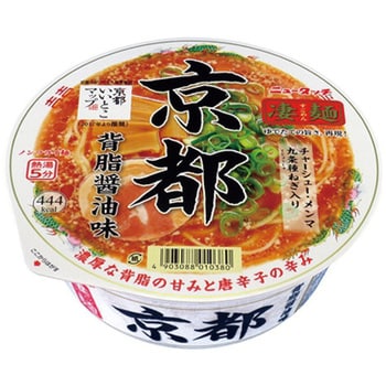 4903088010380 ニュータッチ 凄麺 京都背脂醤油味カップ 124g x12 1箱 