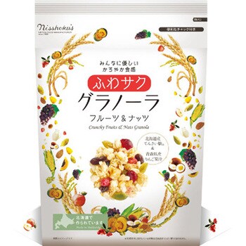 日食 ふわサクフルーツ ナッツグラノーラ 240g X4 日本食品製造 その他お菓子 通販モノタロウ