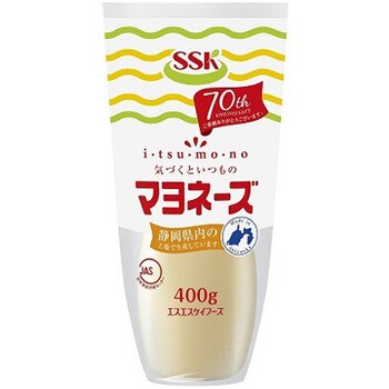 Ssk マヨネーズ 静岡限定70周年デザイン 400g X10 1箱 400g 10個 エスエスケイフーズ 通販サイトmonotaro