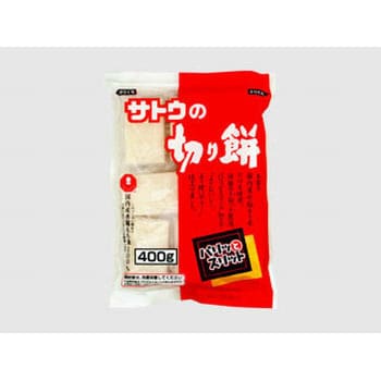 4973360233233 サトウ 切り餅 パリッとスリット 400g x10 1箱(400g×10個) 佐藤食品工業 【通販モノタロウ】