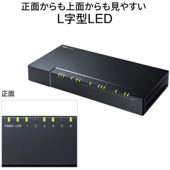 スイッチングハブ サンワサプライ