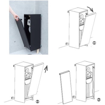 BAKO(バコ)ガスメーターカバー 森田アルミ工業 玄関まわり関連商品