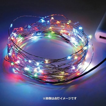 TM-ILED050U USB接続 LEDイルミネーション LED50球 5m 1個 タイムリー ...