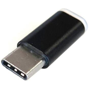 TypeC変換アダプタ USB microBメス-Type-Cオス USB2.0 タイムリー