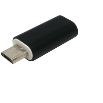 Type-Cアダプタ Micro USB オス ーType-C メス アダプタ 2A充電対応 データ通信USB2.0 タイムリー