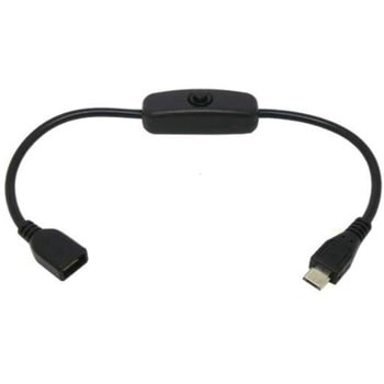 BIGFANシリーズ CHIBIFAN20U用 MicroUSBコネクタ通電スイッチ タイムリー