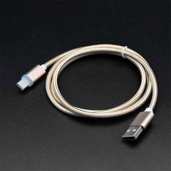 充電お知らせ機能付き [USB-C ⇔ USB-A]2.0ケーブル 充電・転送 タイムリー