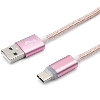 充電お知らせ機能付き [USB-C ⇔ USB-A]2.0ケーブル 充電・転送 タイムリー