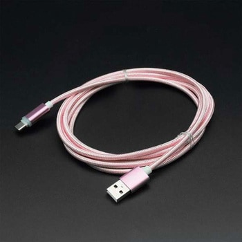 充電お知らせ機能付き [USB-C ⇔ USB-A]2.0ケーブル 充電・転送 タイムリー