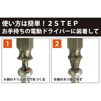 ネジはずしビットくん Iphone修理やノートpc修理時のネジなめに 1個 タイムリー 通販サイトmonotaro 60899503