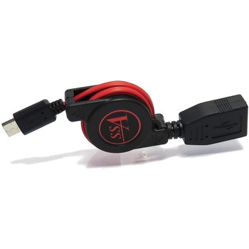 USBケーブル microUSB巻き取り式ホストケーブル 75CM microUSB(オス) / USB A(メス) エスエスエーサービス