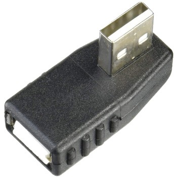 USB変換コネクタ USB A(オス) ーUSB A(メス) L型下向き USB A(L型下向き オス) / USB A(メス) エスエスエーサービス