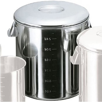 18-8 キッチンポット(内蓋式・目盛付) - SUGICO(スギコ)