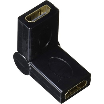 映像系変換コネクタ HDMI(メス) → HDMI(メス)180度可動コネクタ HDMI(メス) / HDMI(メス) エスエスエーサービス