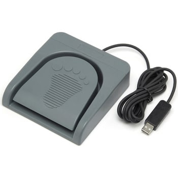 メカニカル 高機能USBフットペダルスイッチ ゲームパッド・マルチメディア入力対応 ルートアール