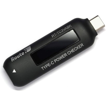 USB Type-C電圧・電流チェッカー 双方向・通電方向表示 ルートアール
