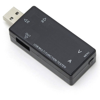 QuickCharge3.0対応 USB簡易電圧・電流チェッカー 出力OFFタイマー機能内蔵 積算電流値機能付き ルートアール