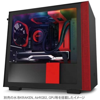 CA-H210I-BR PCケース スマートデバイス搭載モデル Mini ITX 1個 NZXT