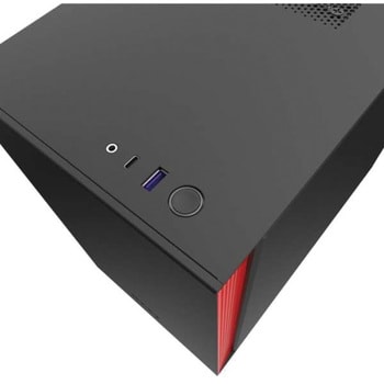 CA-H210I-BR PCケース スマートデバイス搭載モデル Mini ITX 1個 NZXT