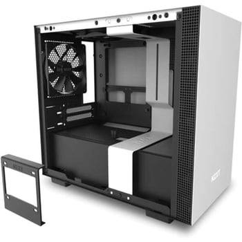 CA-H210I-W1 PCケース スマートデバイス搭載モデル Mini ITX 1個 NZXT