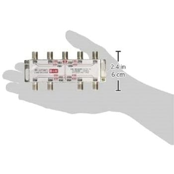 アンテナ分配器 [ 地上波デジタル/BSデジタル/110°CSデジタル/CATV 放送対応 ] 全端子通電