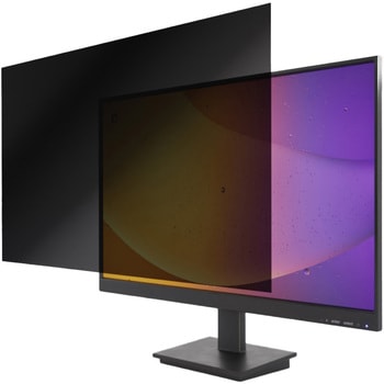 23.8Wインチ 覗き見防止フィルター ブルーライトカット タッチパネル対応 3種貼付シール付属 エレコム