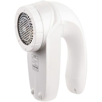 毛玉取り 電動 交流式 6枚刃 風合いガード5段階調整 毛玉クリーナー 衣類 薄手セーター対応 - テスコム