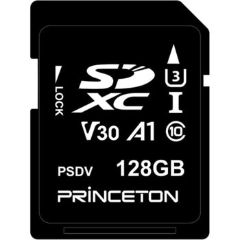 128gb ビデオ録画用 Sdxcカード Uhs I V30対応 プリンストンテクノロジー Sd 通販モノタロウ Psdv 128g