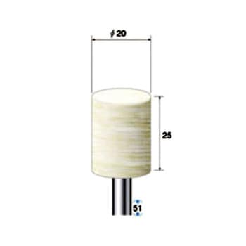フェルトバフソフトタイプ 5本入 NSK(ナカニシ)