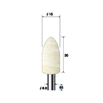 フェルトバフハードタイプ 5本入 NSK(ナカニシ)