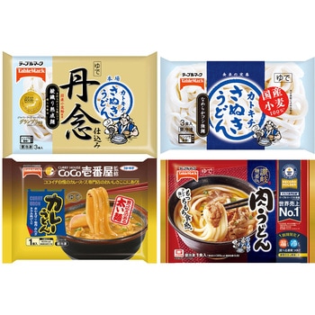 [冷凍]テーブルマーク うどんお試しセット 4種×各1個 テーブルマーク