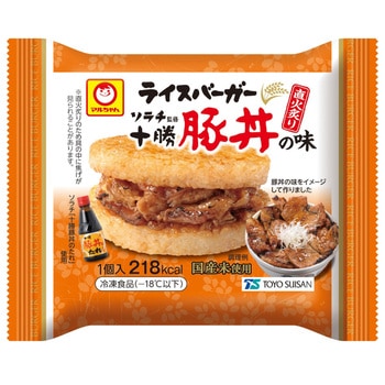[冷凍]ライスバーガー ソラチ監修 十勝豚丼 - 東洋水産(マルちゃん)