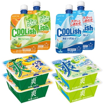 [冷凍][アイス]ロッテ 夏アイス特集4品セット(各2個) - ロッテ