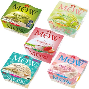 [冷凍]森永乳業 MOW 食べ比べ5種セット 各1個 森永乳業