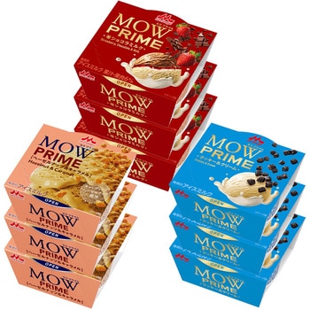 [冷凍]森永乳業 MOW プライム食べ比べ3種セット 各3個 森永乳業