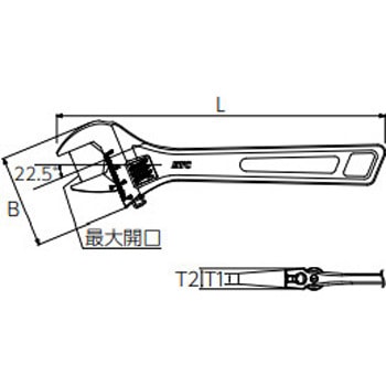 モンキーレンチ - KTC