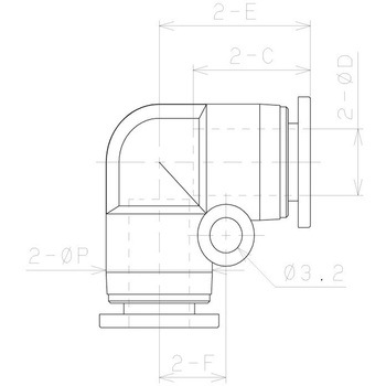 ミニタイプ ユニオンエルボ - PISCO(ピスコ)