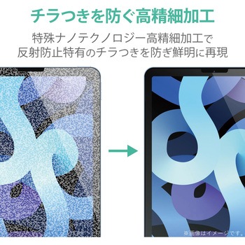 iPad Air 10.9インチ 第5/4世代 (2022/2020年) iPad Pro 11インチ 第3/2/1世代 (2021/2020/2018年) フィルム 高精細 反射防止 指紋防止 気泡防止 エレコム
