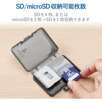 パソコン周辺機器 エレコム SDカードケース トールケースタイプ SD36枚