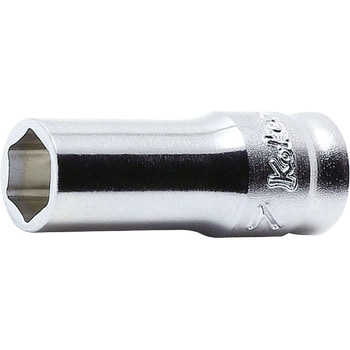 6．35mm差込 Z-EAL6角セミディープソケット Ko-ken コーケン(山下工業研究所)