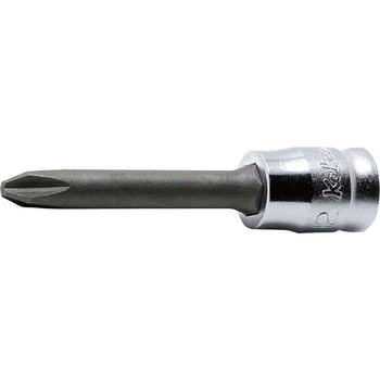 6．35mm差込 Z-EALプラスビットソケット 全長50mm Ko-ken コーケン(山下工業研究所)