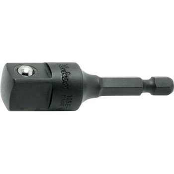 6．35mmH アダプター 全長60mm 凸12．7mm差込 Ko-ken コーケン(山下工業研究所)